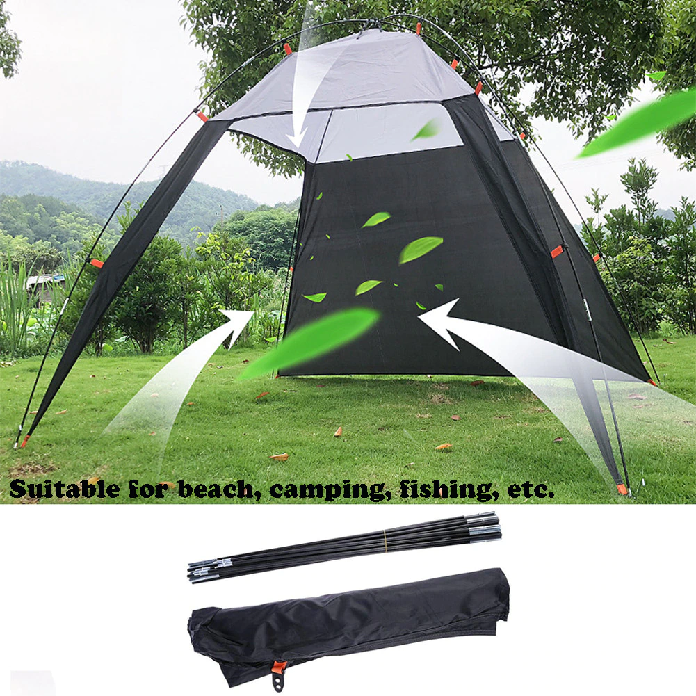 Cheap Goat Tents Outdoors Canopy Beach Shelter Lightweight Sun Shade Tent Waterproof Tent Garden Sun Awning For Beach Camping Travel Accessories   